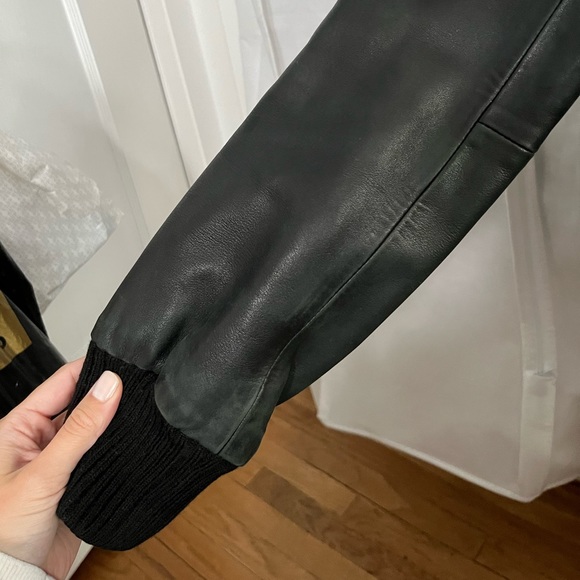 French Connection Leather Jacket - Picture 7 of 7